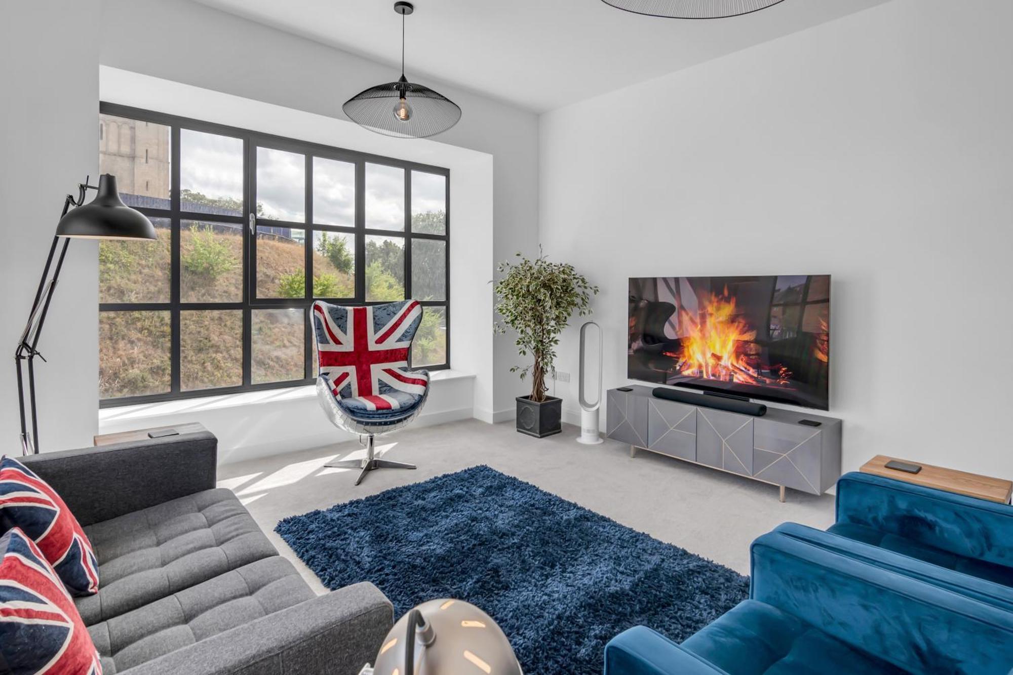 Furnished Modern Flat Overlooking Norwich Castle Buitenkant foto